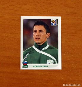 Football Stickers: Eslovenia -Nº 248 Robert Koren -Mundial South Africa 2010 FIFA World Cup-Panini -Nunca Pegado